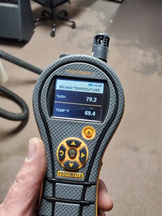 Moisture meter humidity assessment for Fire & Smoke Damage Restoration in Lake Havasu City