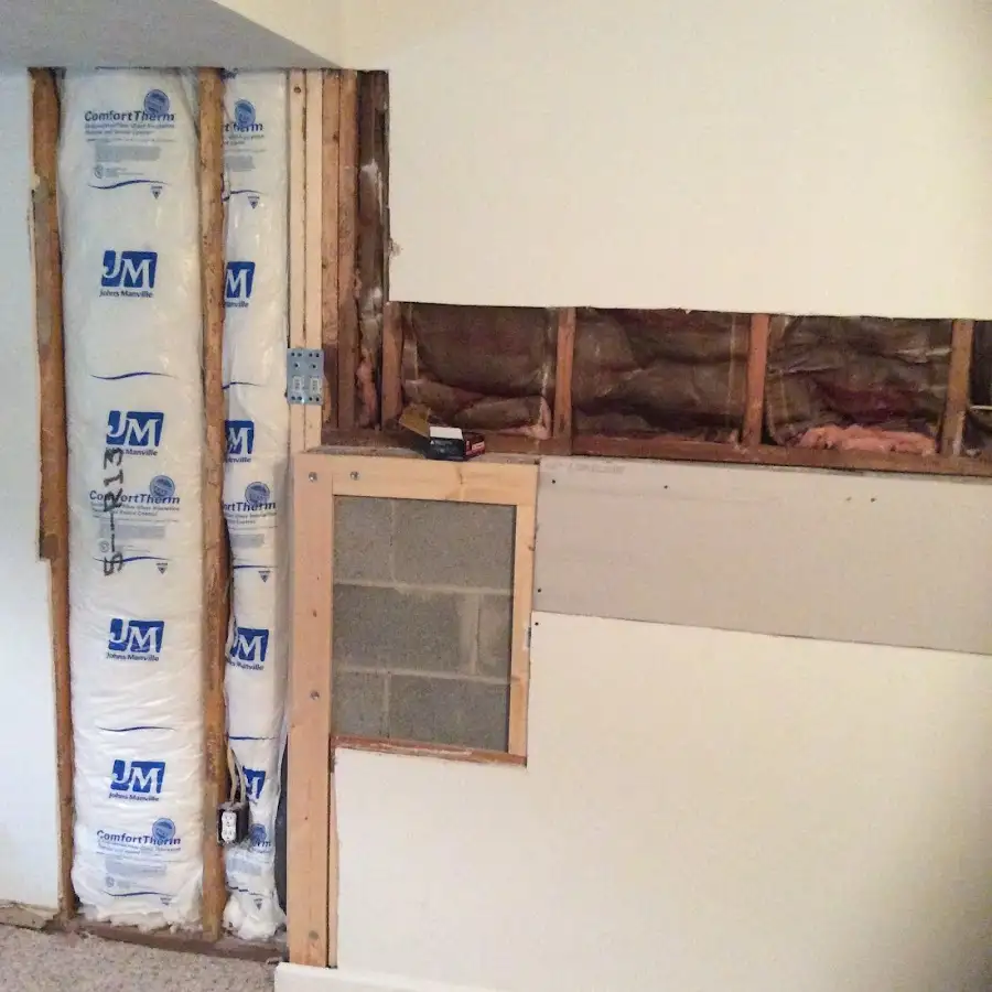 Wall insulation replacement during Structural Drying in Lake Havasu City
